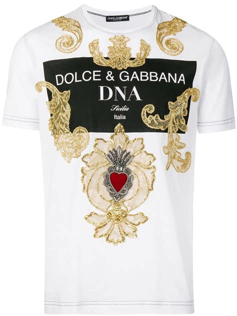 t shirt dolce gabbana 2019|dolce & gabbana shirt men's.